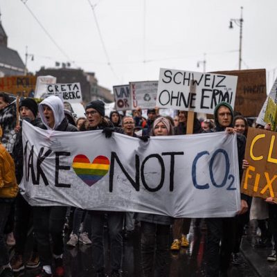 Klimastreik Schweiz Bild