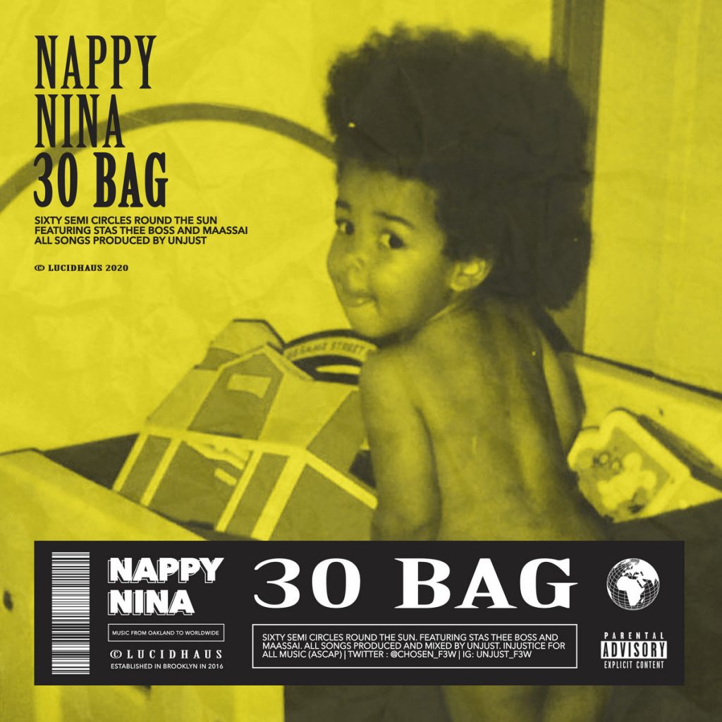 Auf ihrem neue Mini-Album 30 Bag steht die aus Oakland stammende, in New York wohnhafte Rapperin Nappy Nina in einem neuen Licht.
Simeon Thompson bespricht das Album.