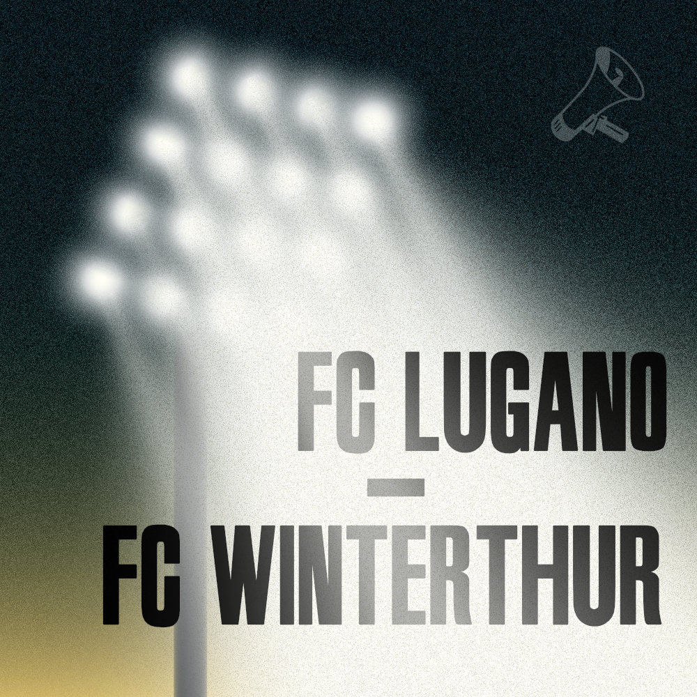 Der FC Winterthur verliert gegen den FC Lugano 3:1 im Stadio di Cornaredo in Lugano.