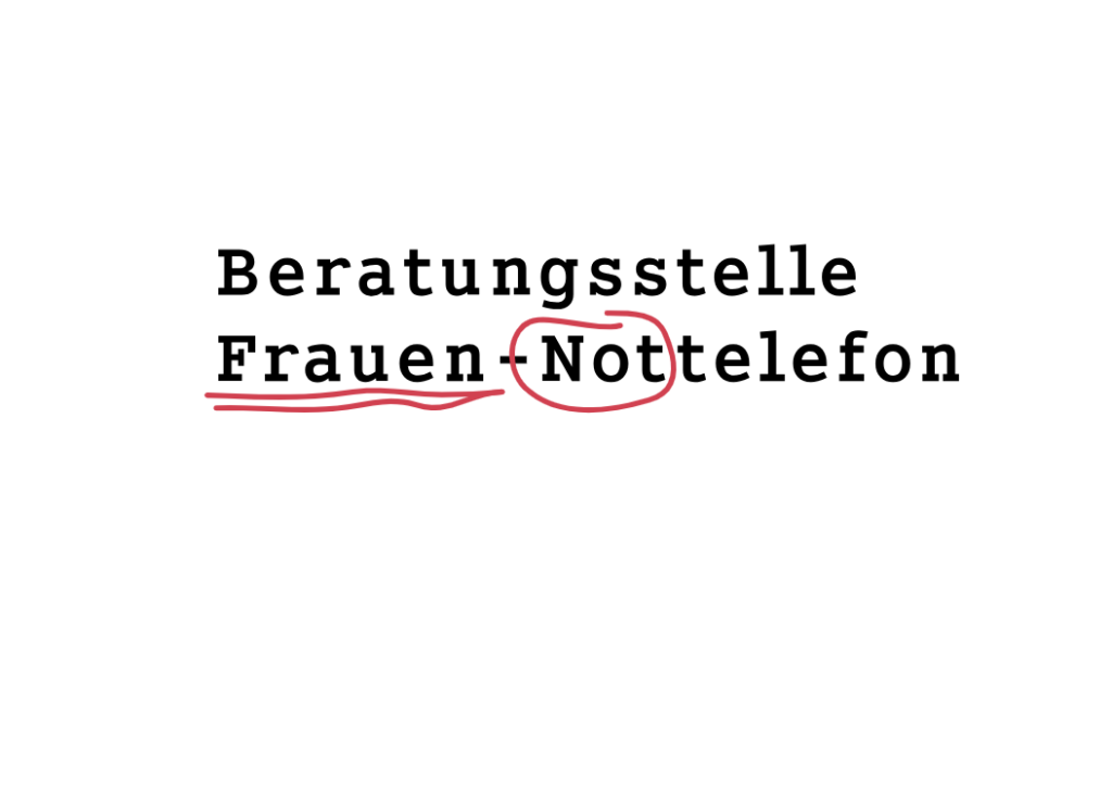 Beraterin Doris Binda erklärt, die wichtigsten Änderungen und gibt Einblick in die Prozesse beim Frauen-Nottelefon Winterthur.