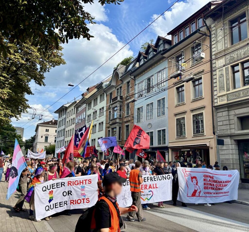 Rückblick auf die erste CSD-Demo in Winterthur mit den Mitorganisator*innen.