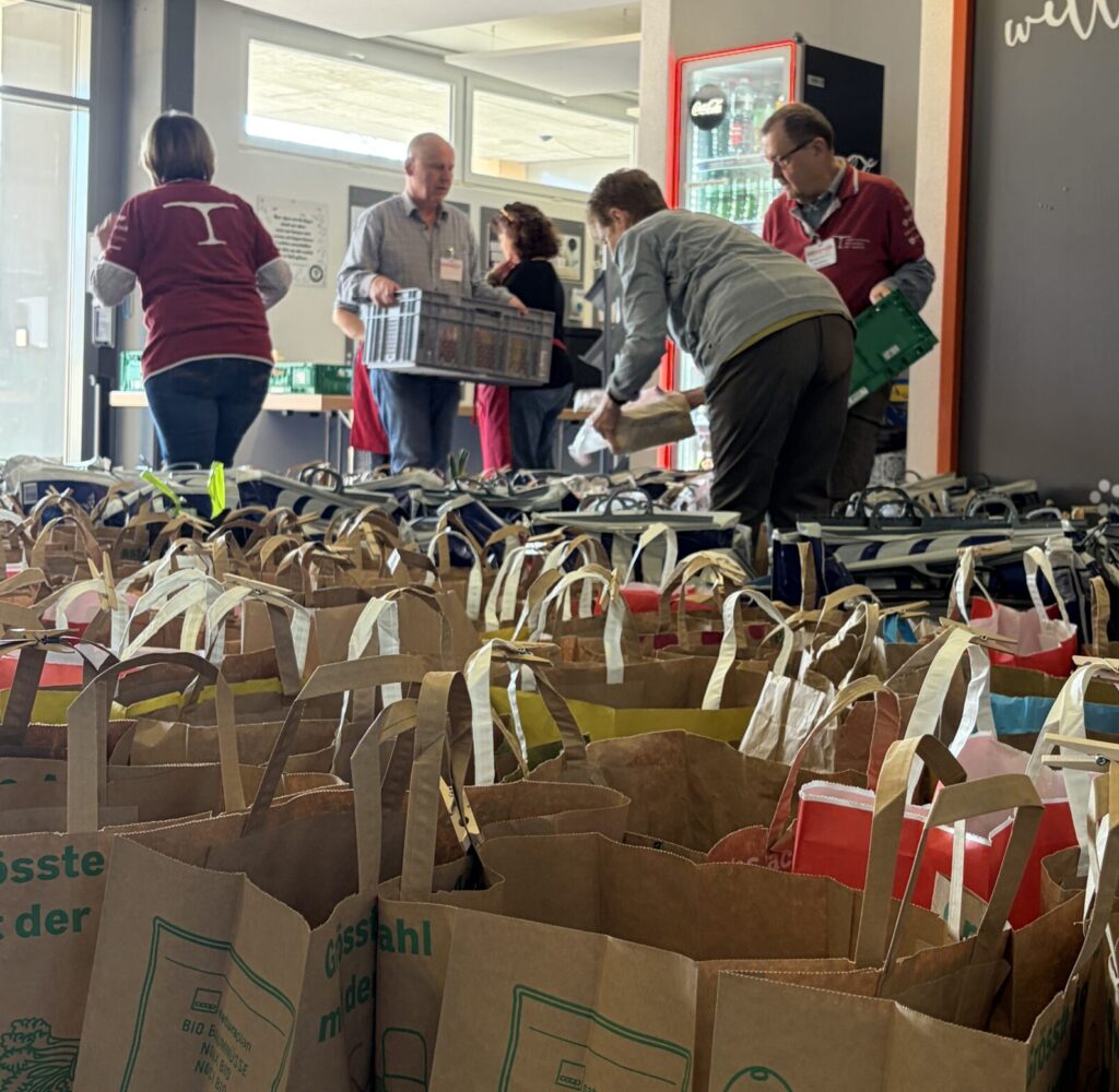 Eine Reportage über gerettete Lebensmittel und versteckte Armut.