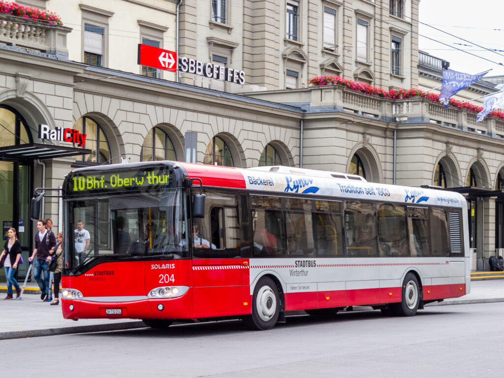 Das Winterthurer Bus-Personal tritt für bessere Arbeitsbedingungen in den Streik.